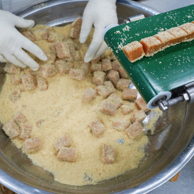 [인천 소상공인돕기] 콩가루 쑥 인절미 떡, 600g, 1박스 - 상세 이미지 5