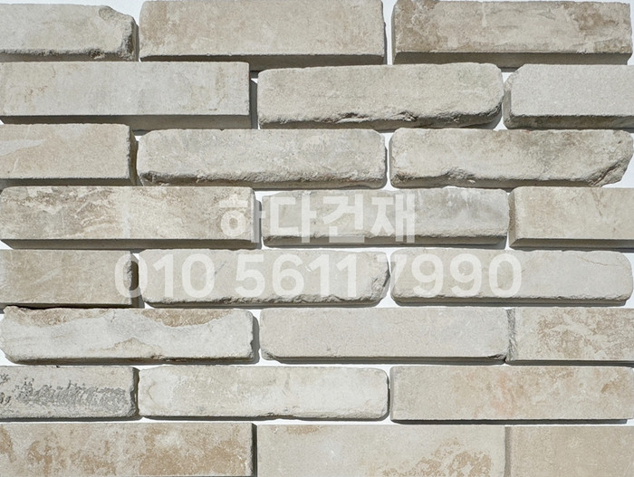 고벽돌타일 240x55x23T 백고벽돌타일 / 하다건재 파벽돌