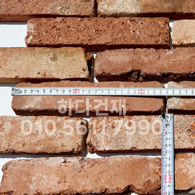 고벽돌타일 240x55x23T 적고벽돌타일 / 하다건재 파벽돌