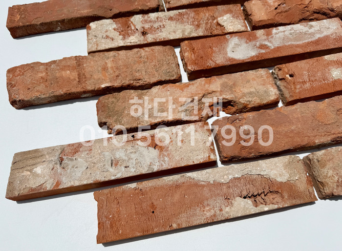고벽돌타일 적고벽돌타일 240x55x20~22T 홍고벽돌 / 하다건재