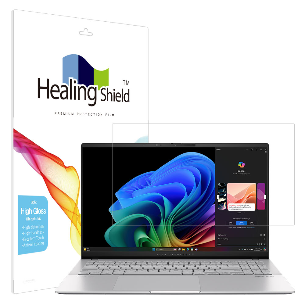 에이수스 비보북 S 15 OLED S5507 올레포빅 Light 액정보호필름 - 상품 이미지