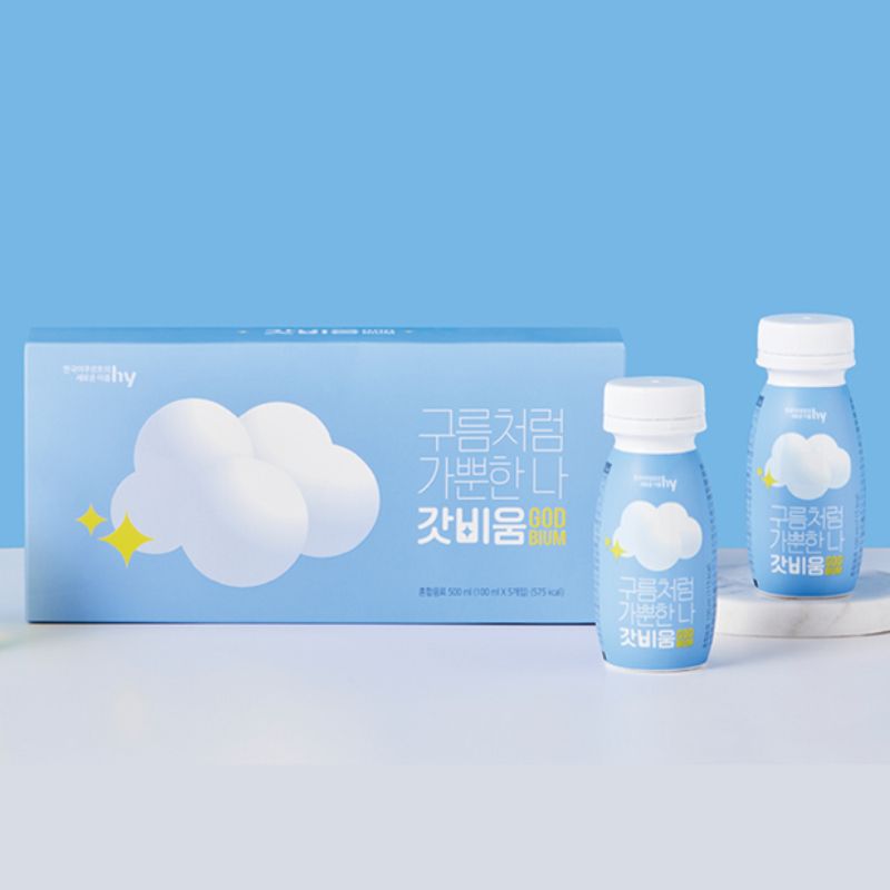 한국 야쿠르트 갓비움 맛있는 유산균 프리바이오틱스 오리지널 푸룬 5+1 세트 - 상세 이미지 4