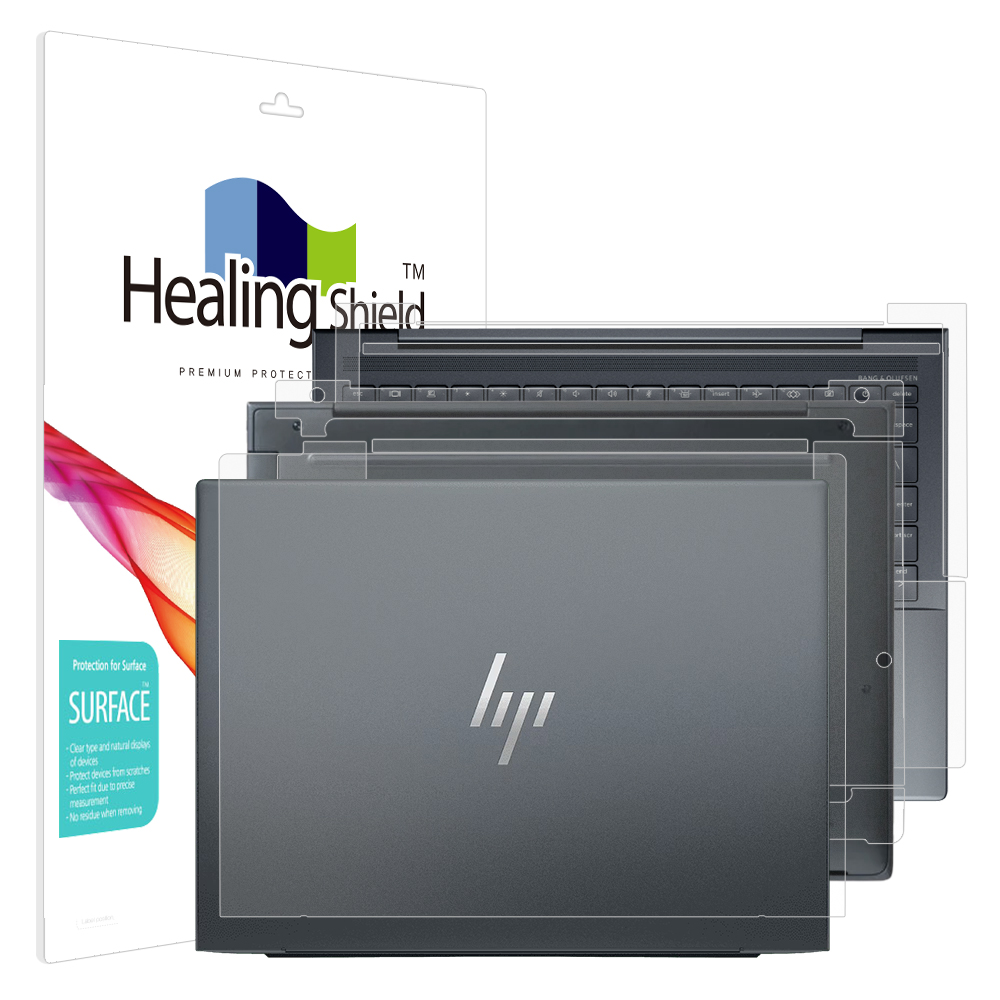 HP 엘리트 드래곤플라이 G4 논터치 무광 외부보호필름 3종세트 - 상품 이미지