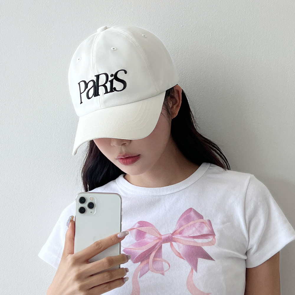 Pais 코튼 볼캡 뉴진스 민희진 야구 캡 모자 - 상세 이미지 3