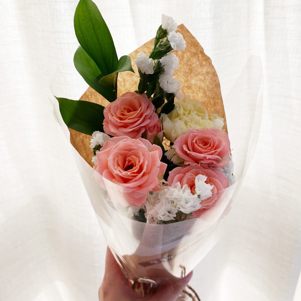 생화 미니 꽃다발 졸업 입학 발표회 꽃정기구독 꽃배달싼곳