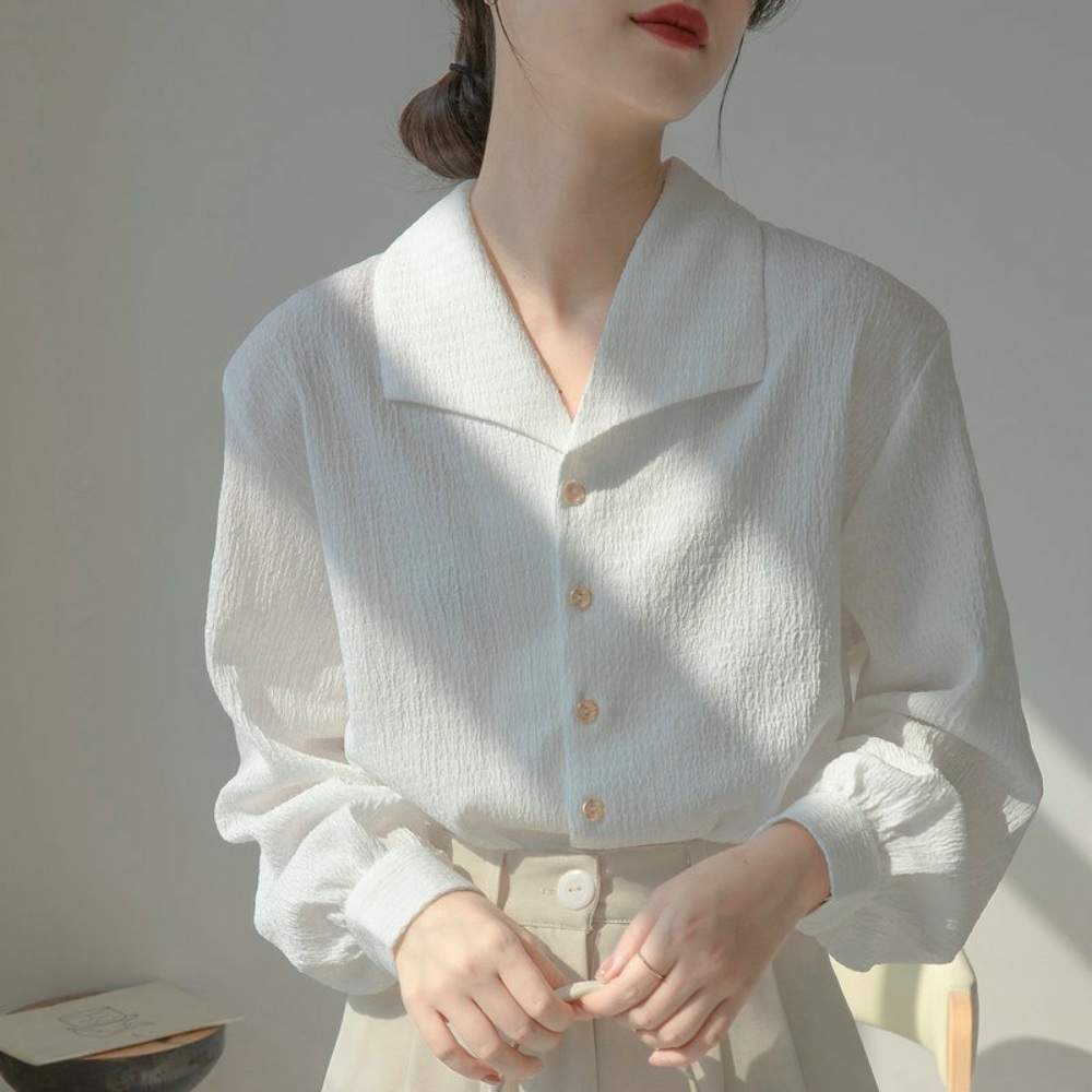 라디오스타 870회 장도연 블라우스 셔츠 하이앤드 봄 의상 옷 패션 - 상품 이미지