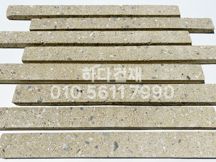 라일락 모노타일 슬림 500x40x18T 허니베이지 / 하다건재 와이드벽돌타일