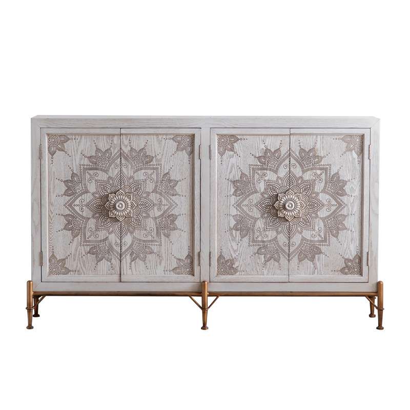 원목 서랍장 엔틱 수납장 거실 침실 인테리어 - 상세 이미지 3