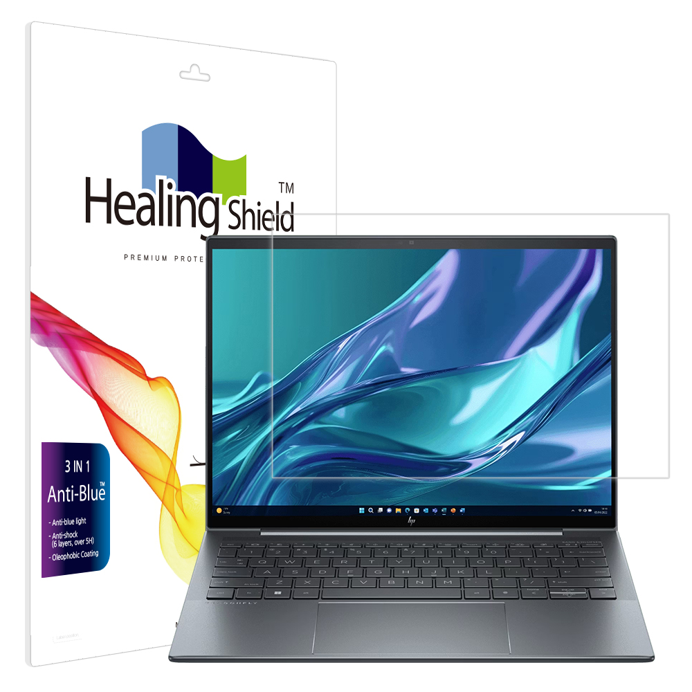 HP 엘리트 드래곤플라이 G4 논터치 블루라이트차단 액정보호필름 - 상품 이미지