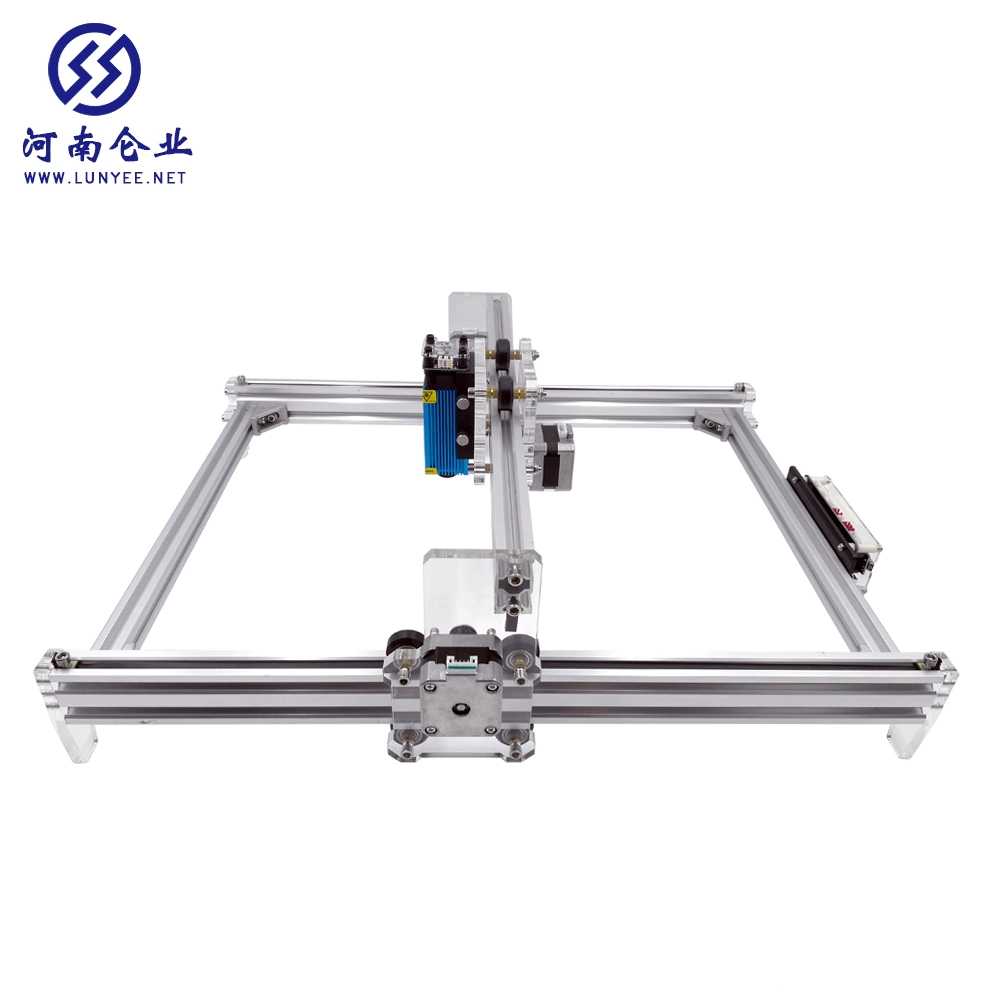 목재 레이저 조각기 가공기 명판 재단 라우터 공방 500mw 블루-퍼플 세트 - 상세 이미지 3