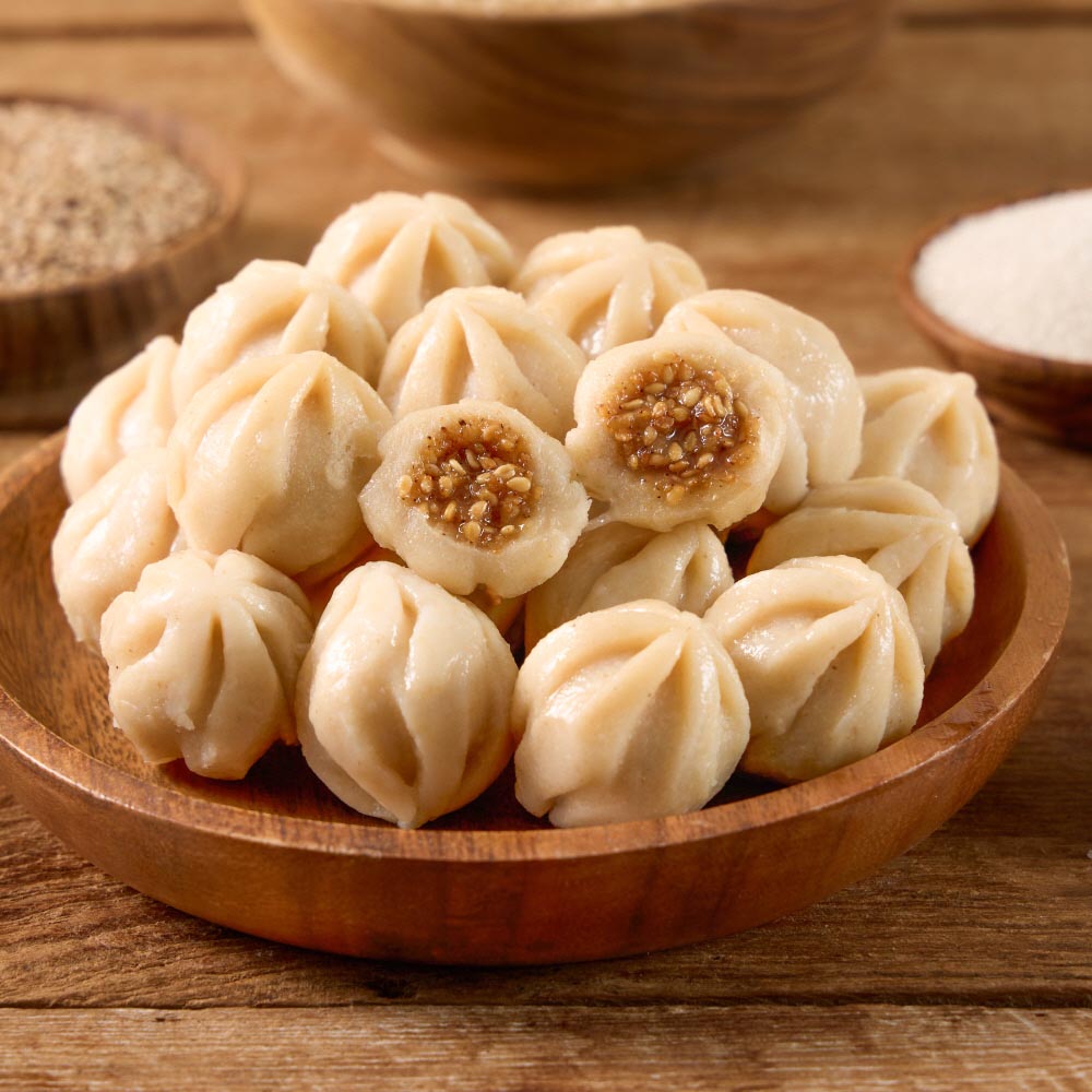 싸리재 [ 현미 꿀떡 80g 10봉 ] 아침대용 굳지않는 개별포장 떡 맛집 단체 아이스떡 - 상품 이미지