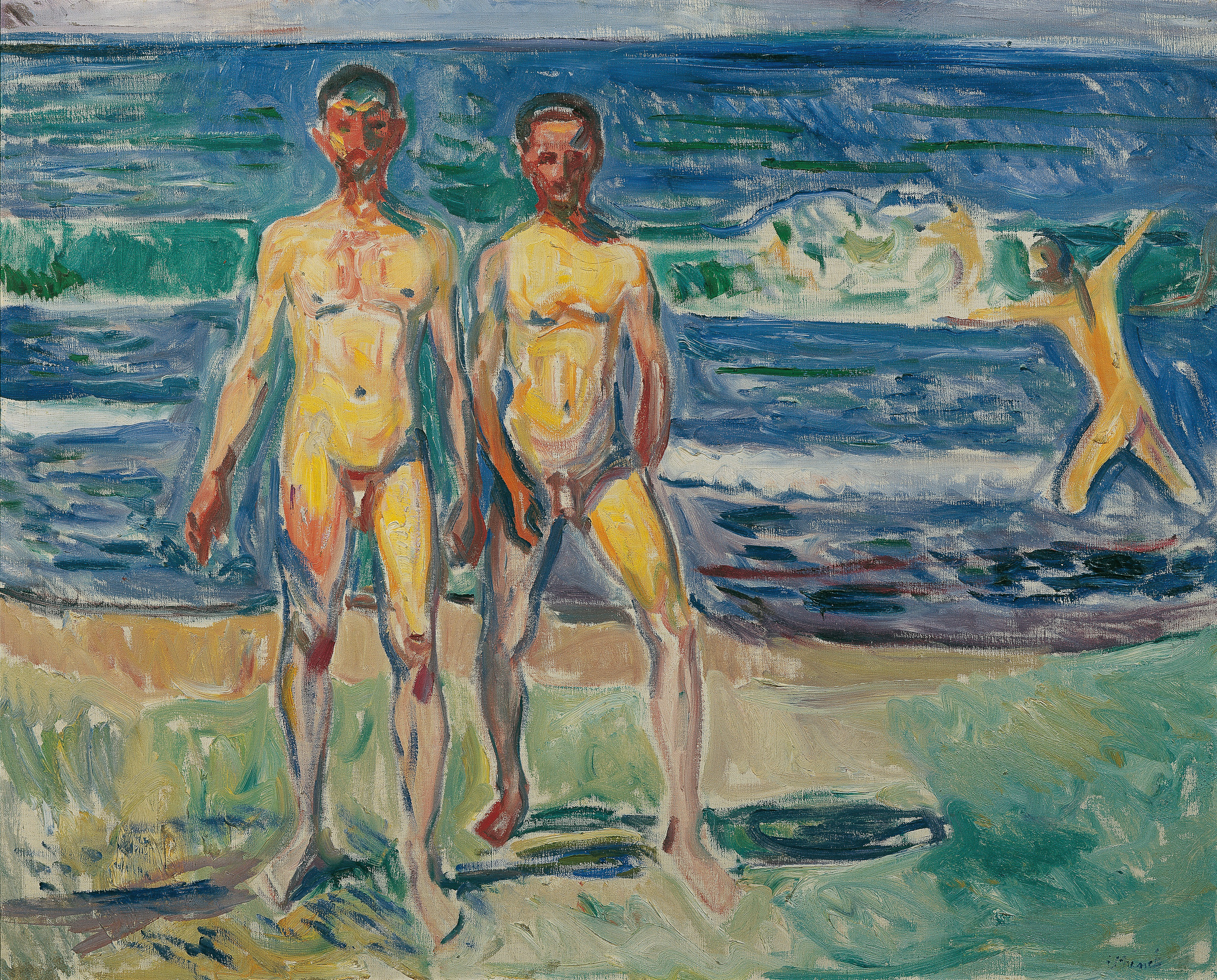 Männer am Meer 아트포스터 감성선물 뭉크 - 상품 이미지