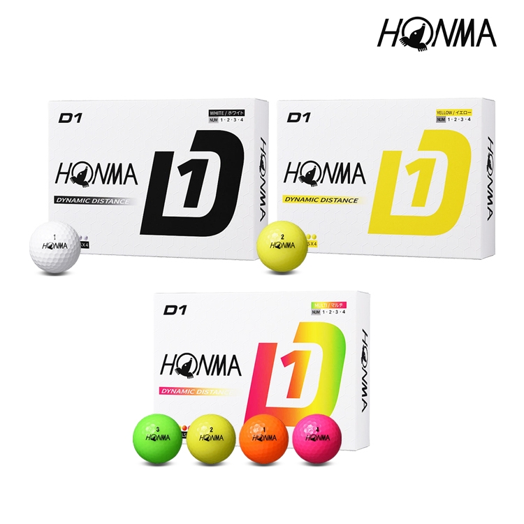 24 혼마 D1 골프공 2피스 12알 BT2401