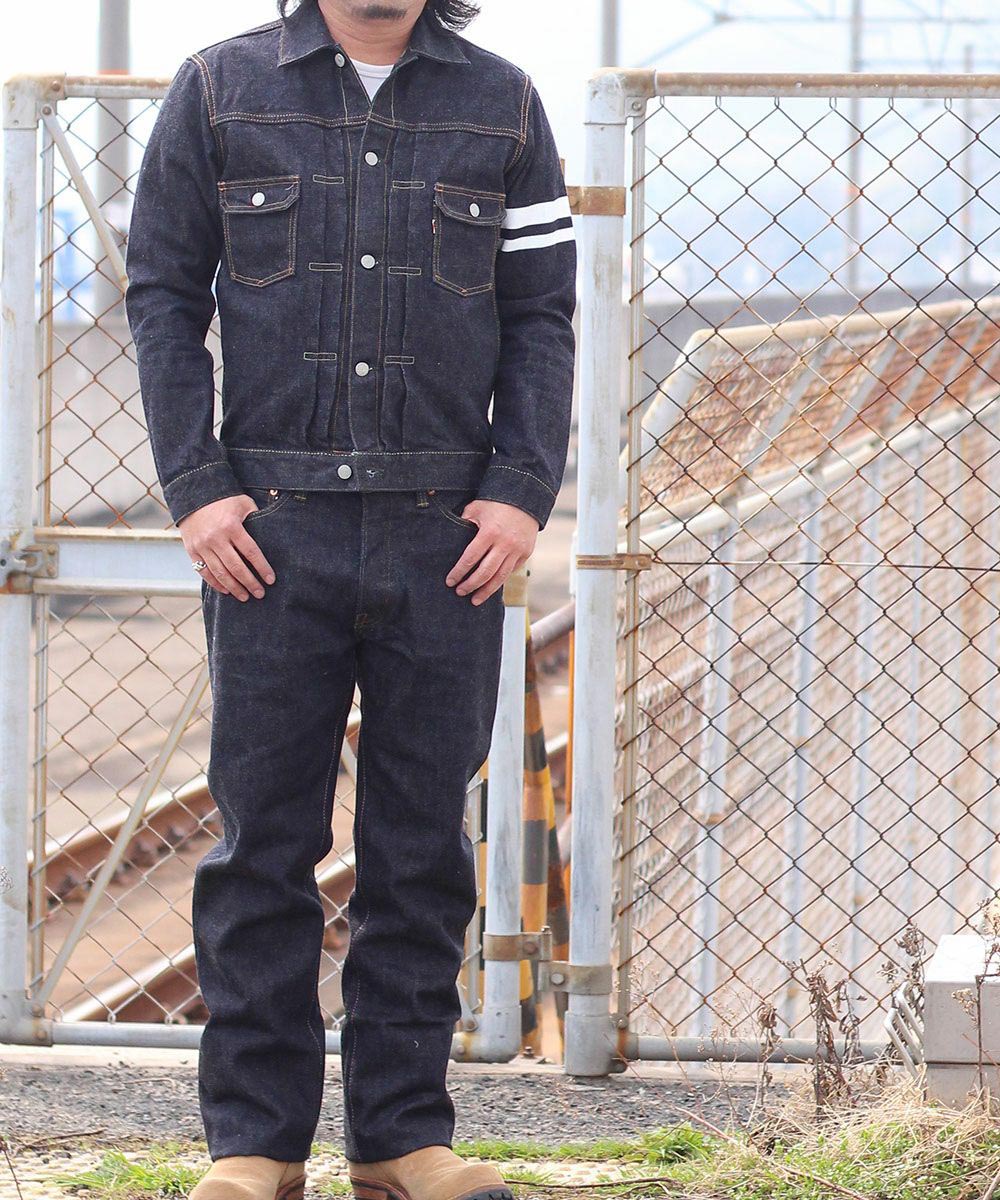 모모타로진스 MOMOTARO JEANS 더블 포켓 데님 자켓 청자켓 2105SP - 상세 이미지 3