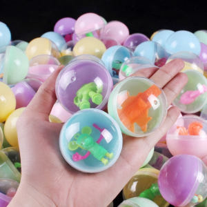 뽑기 캡슐 10개 45mm 추첨 볼 가챠 빈 공 투명 이벤트 랜덤 실사용 후기 | 효과 있을까? - 상품 이미지 2