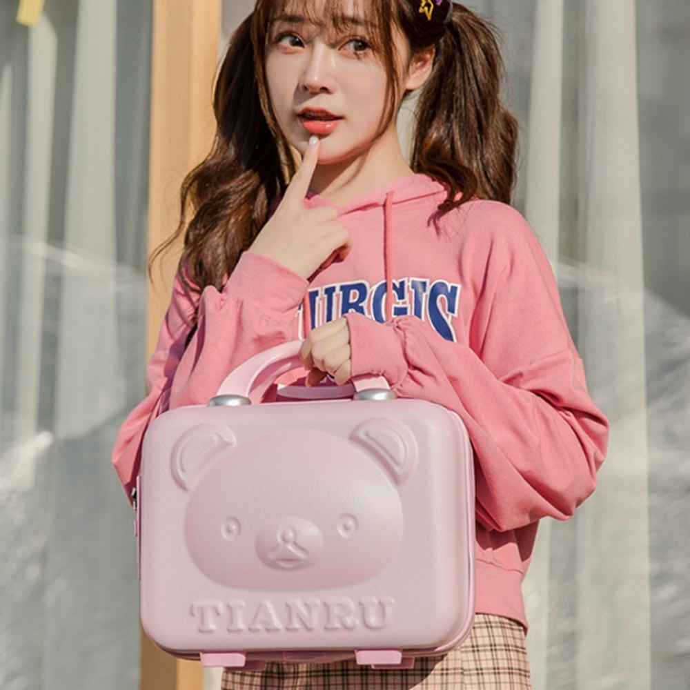 여행용 기내 캐리어 미니캐리어 레디백 일반형 베이지 33cm - 상세 이미지 3