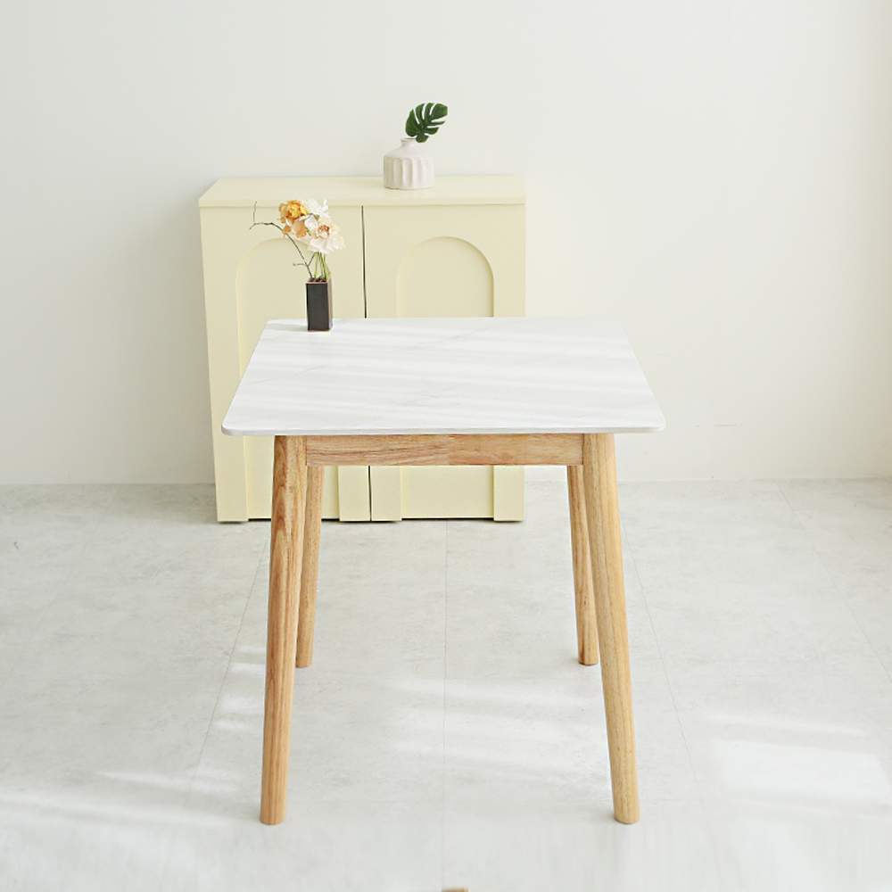 파이 세라믹테이블 포세린 정사각형 카페 식탁 테이블 700 티테이블