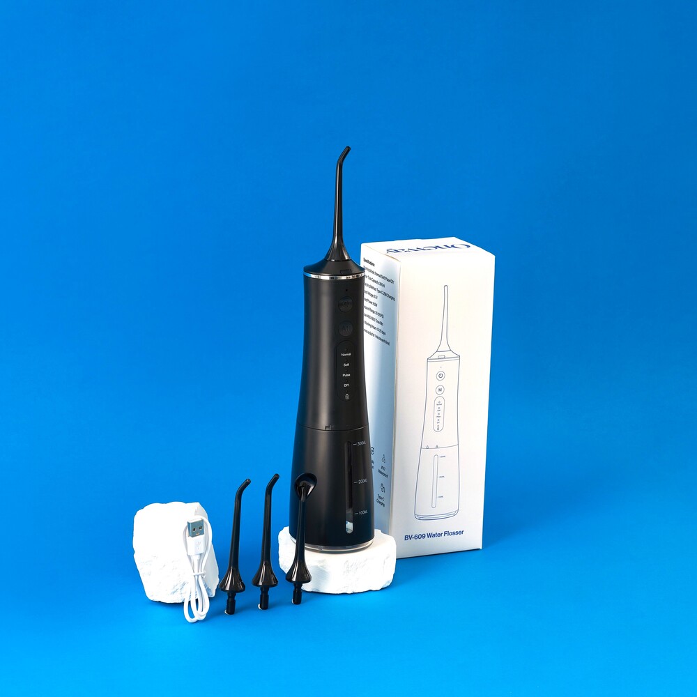 [치과판매] 원웨이 휴대용 구강세정기 V1 블랙 이미지 4