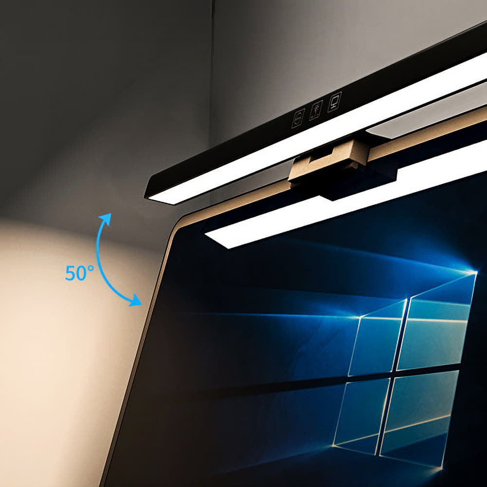 모니터 조명 설치 비교