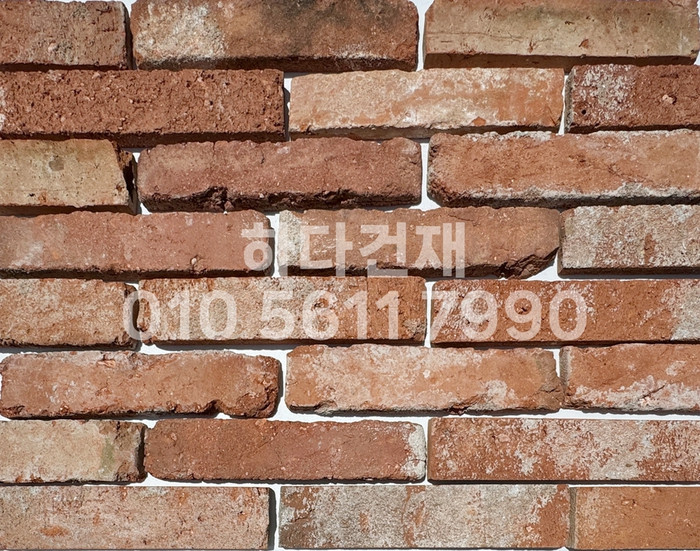 고벽돌타일 240x55x23T 적고벽돌타일 / 하다건재 파벽돌