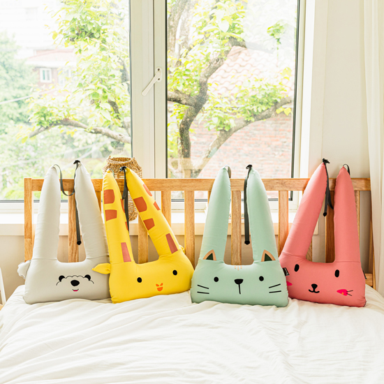 캥거루루 어린이 안전벨트인형 유아 주니어 차량 카시트 목쿠션 이지클립 루띠쿠션