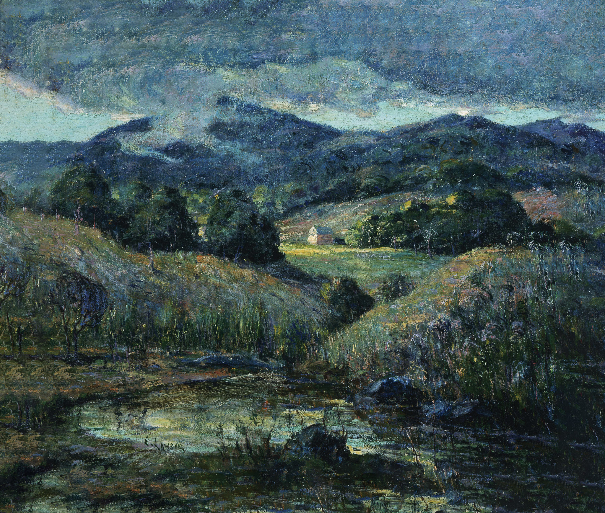 Approaching Storm 아트포스터 감성선물 로슨 - 상품 이미지