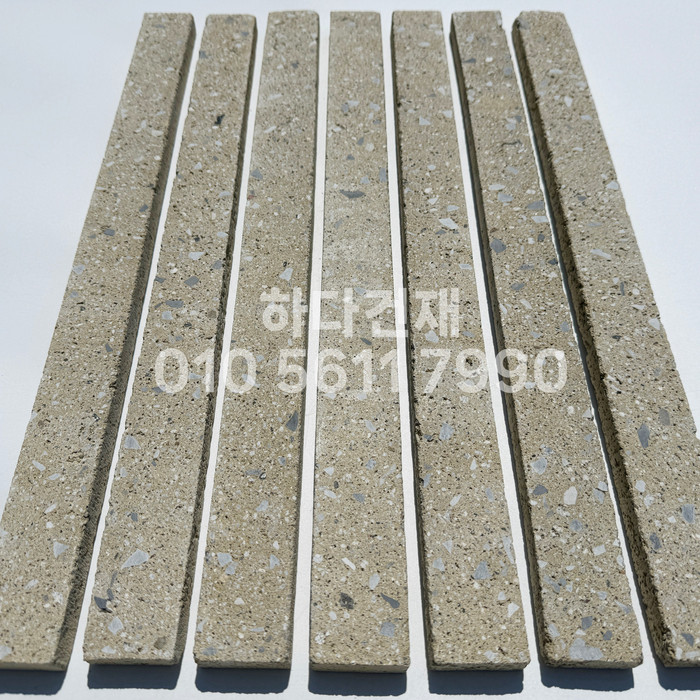 라일락 모노타일 슬림 500x40x18T 허니베이지 / 하다건재 와이드벽돌타일