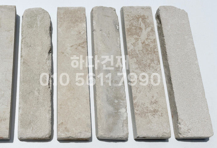 고벽돌타일 240x55x23T 백고벽돌타일 / 하다건재 파벽돌