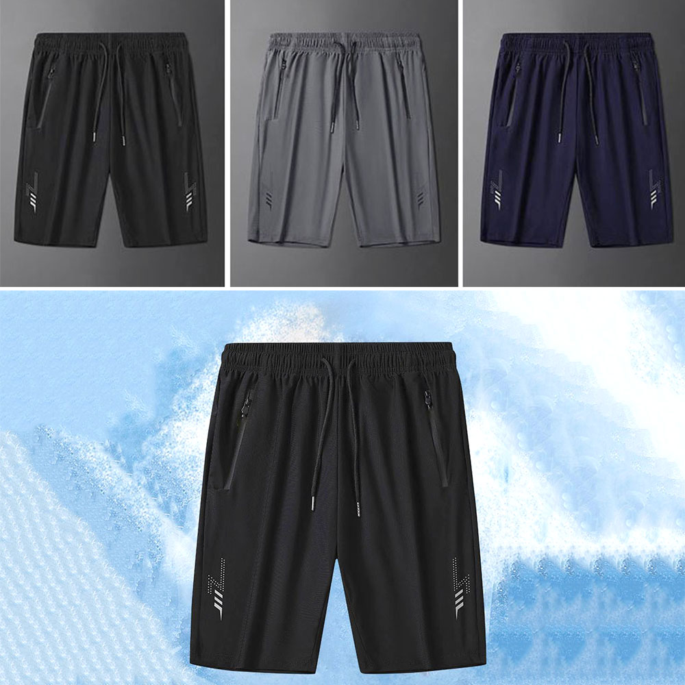 남성 쿨링 반바지 여름 남자 냉각 바캉스 아이스 스포츠 웨어 - 상품 이미지
