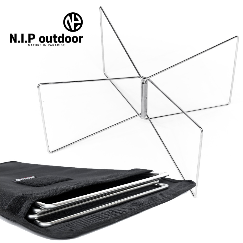 [호환] N.I.P스탠드 L확장형 알루텍48호환 멀티컴팩트 파우치포함