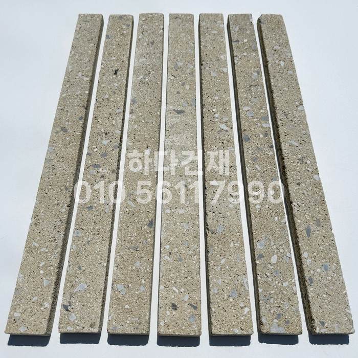 라일락 모노타일 슬림 500x40x18T 허니베이지 / 하다건재 와이드벽돌타일