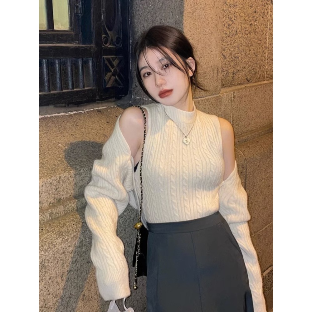 나는 솔로 153회 송해나 가디건 세트 홀터넥 볼레로 의상 옷 패션 - 상세 이미지 4