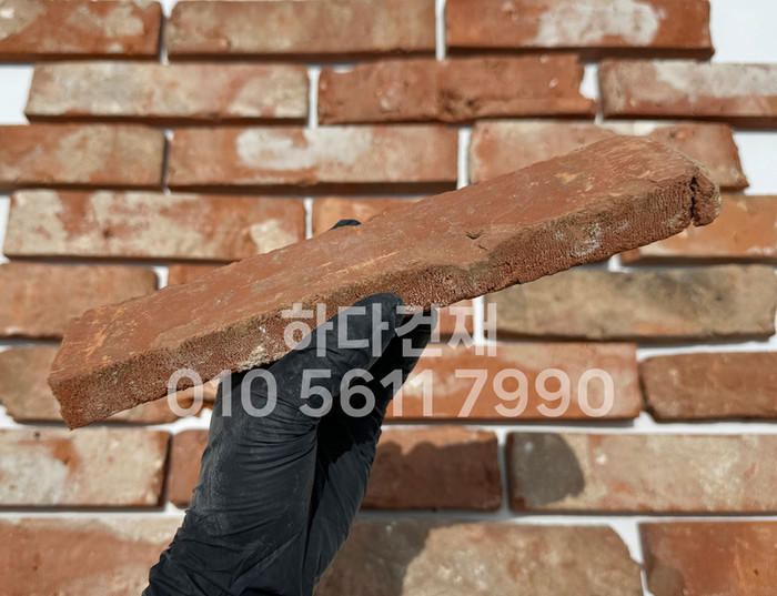 고벽돌타일 적고벽돌타일 240x55x20~22T 홍고벽돌 / 하다건재