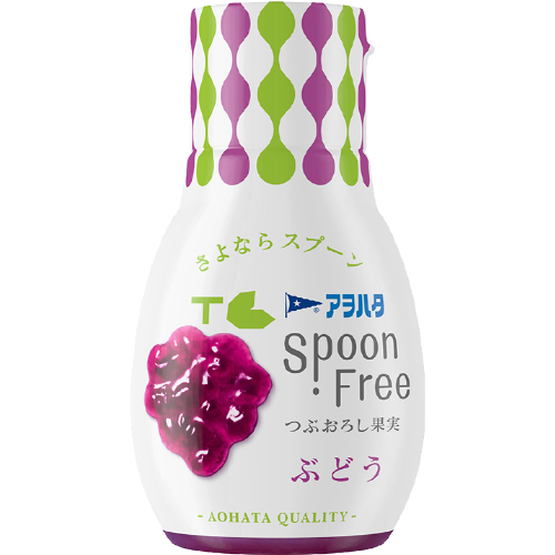 아오하타 스푼 프리 포도 잼 스프레드 165g - 메인 이미지