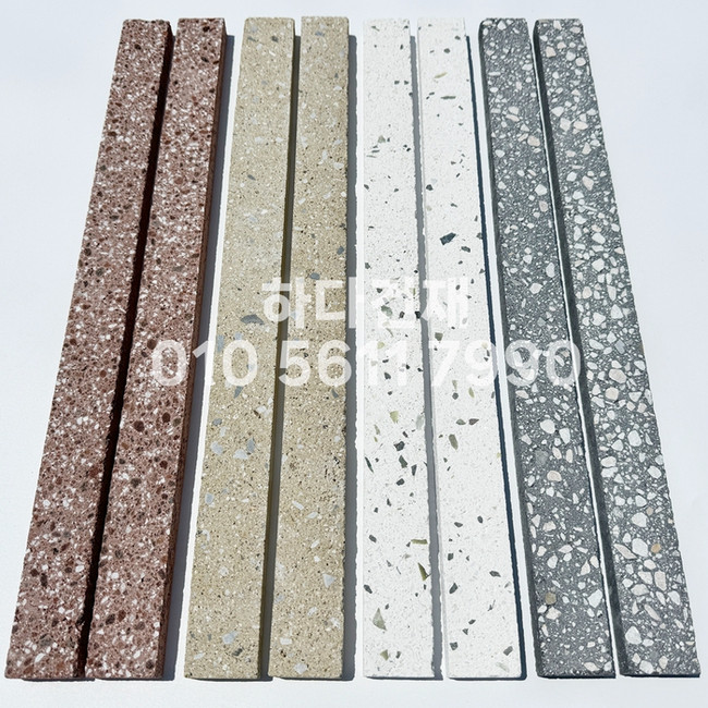 라일락 모노타일 슬림 500x40x18T 레드, 허니베이지, 비취화이트, 블랙 / 하다건재 와이드벽돌타일