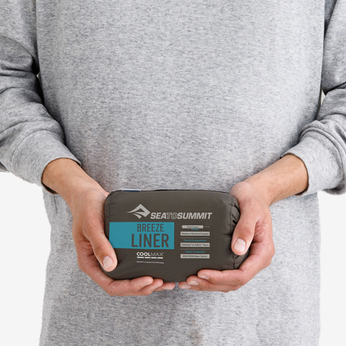 씨투써밋 쿨맥스 브리즈 머미 냉감 침낭 라이너 여름침낭