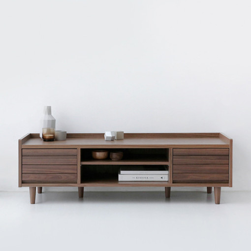 원목 낮은 TV 다이 서랍장 거실 티비장 1500 tv 받침대