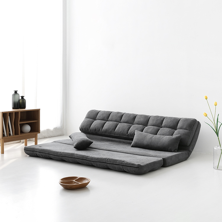 앰보 4인 좌식 소파베드 다크그레이 1652.2554