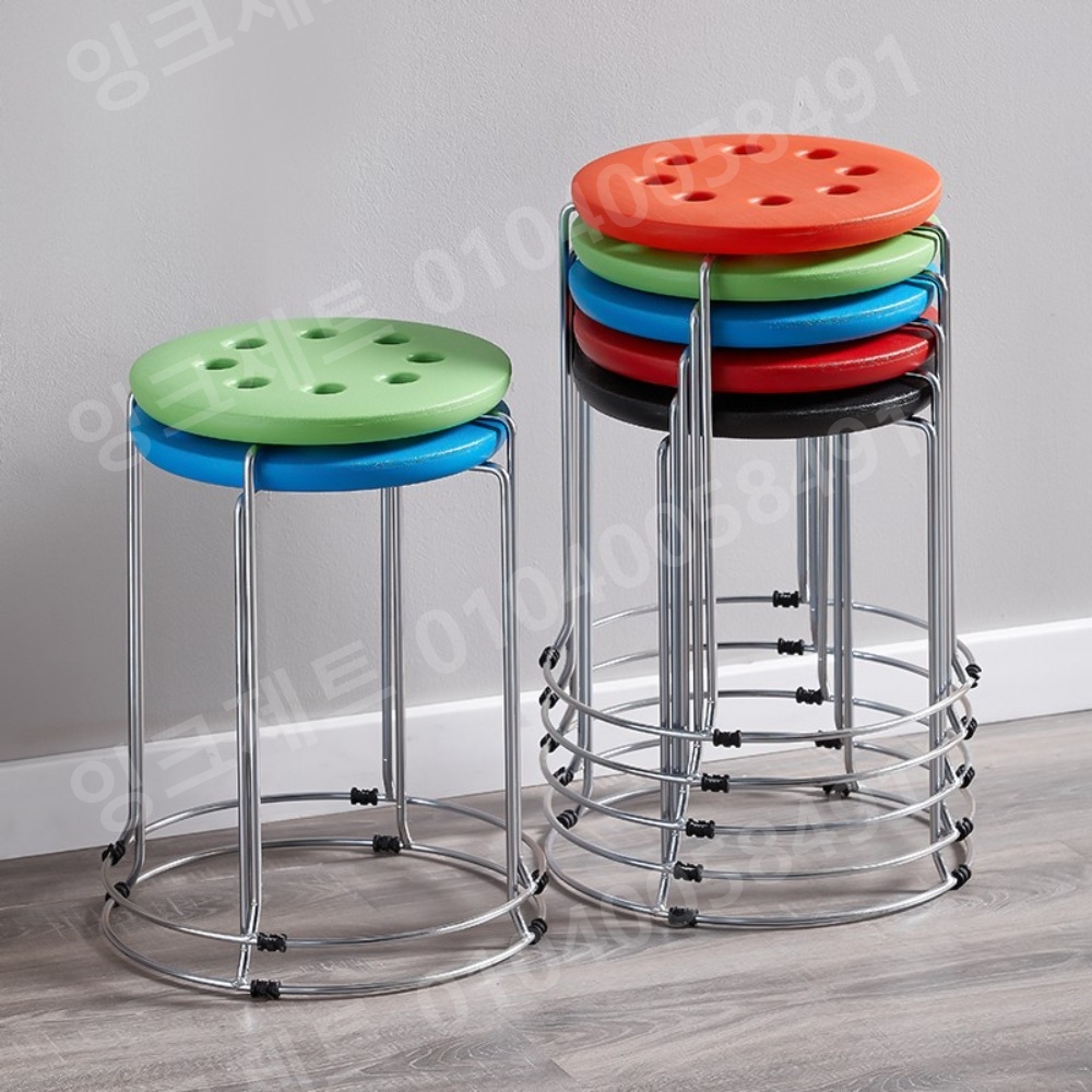 가정용 스툴 현관 경량 스테인레스 카운터 시술 보조 - 상세 이미지 3