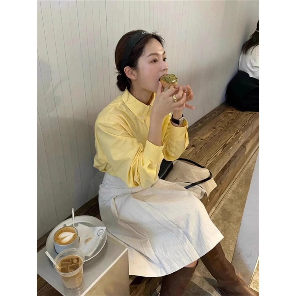 신랑수업 118회 윤아 블라우스 셔츠 루즈한 캐주얼 의상 옷 패션 - 상세 이미지 4