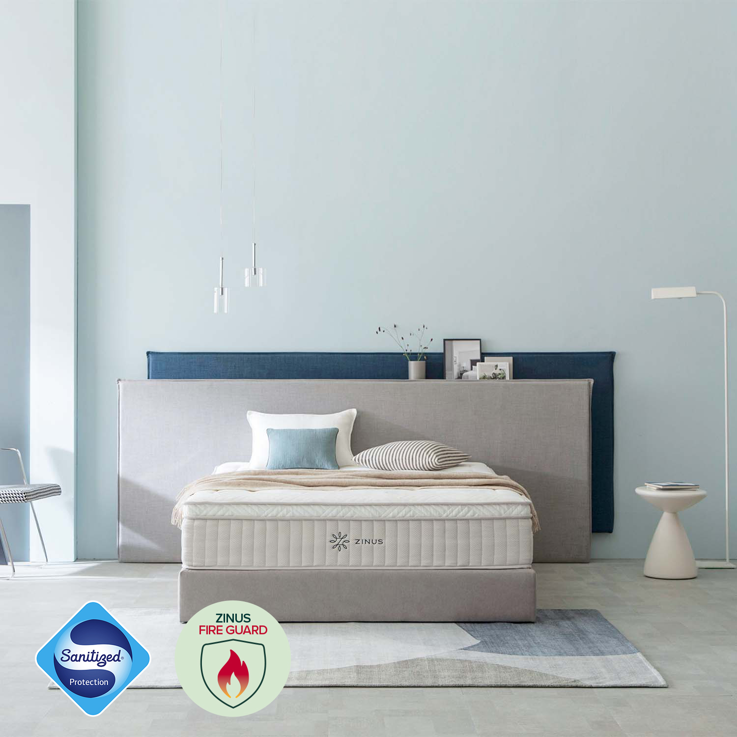 지누스 클라우드 럭스S 스프링 매트리스 (35cm/킹)