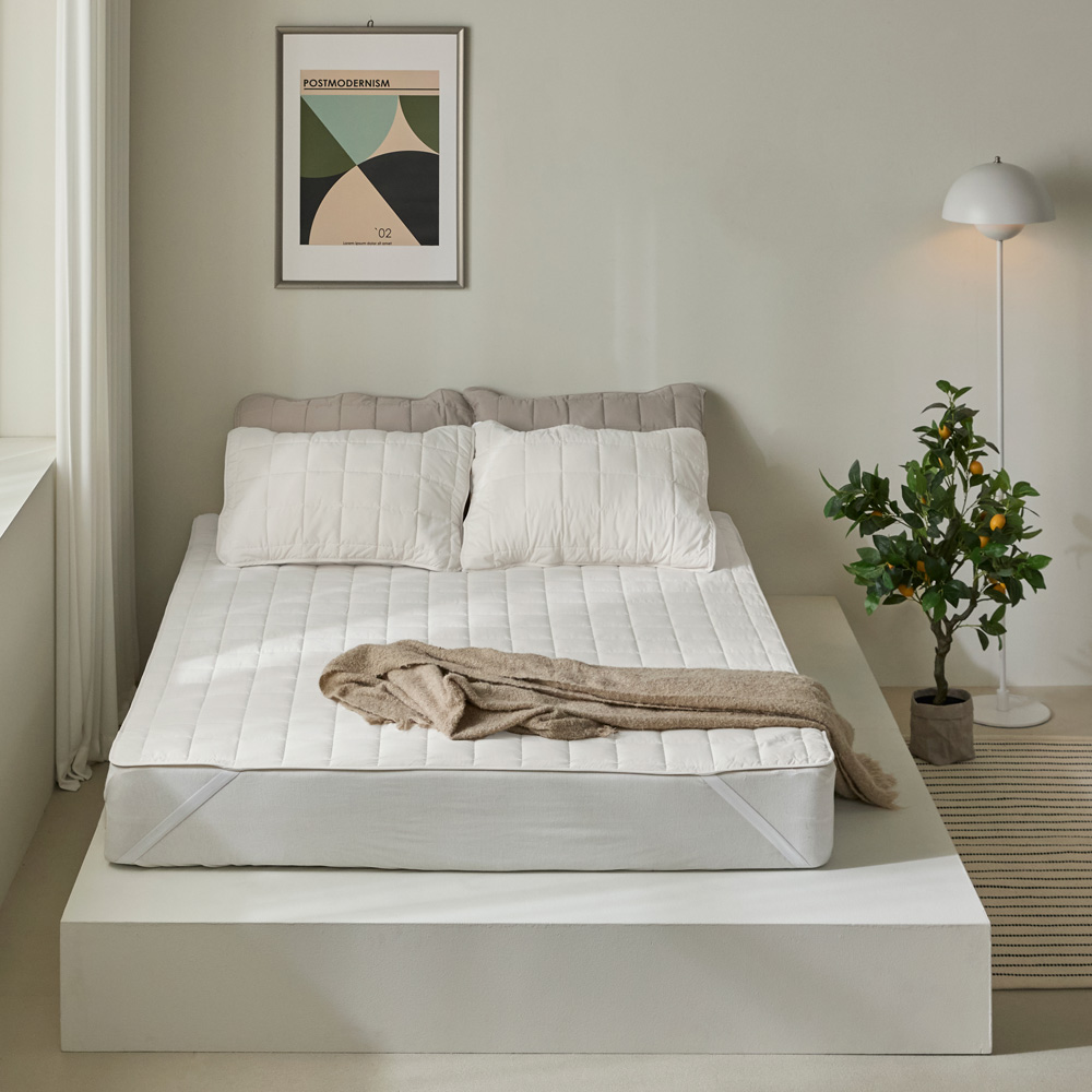 프로텍트어베드 알러씰 에브리데이 진드기차단 누빔 매트리스 침대패드 방수패드 SS