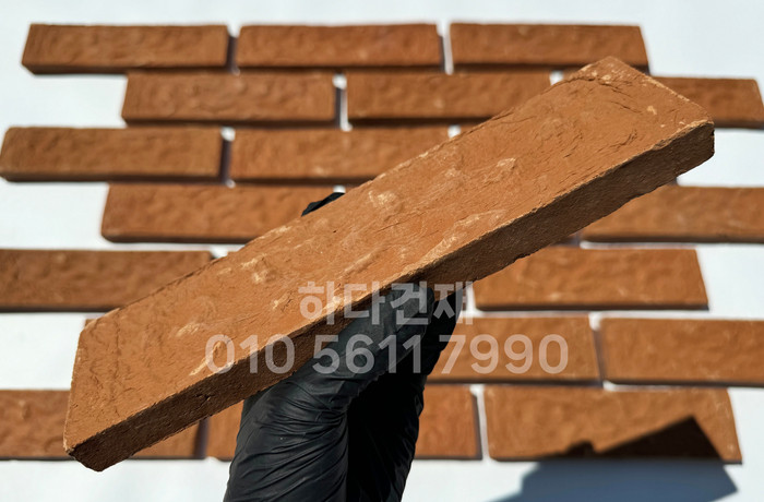 자카르타 고벽돌타일 240x60x18T / 하다건재 인도네시아 고벽돌