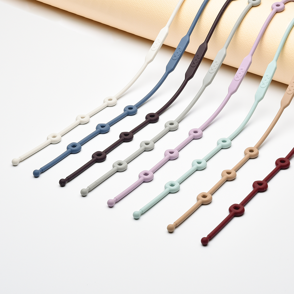 모슈아 아기 실리콘 스트랩 클립 홀더 국내생산 치발기 장난감 시리얼 멀티 스트랩 원형타입