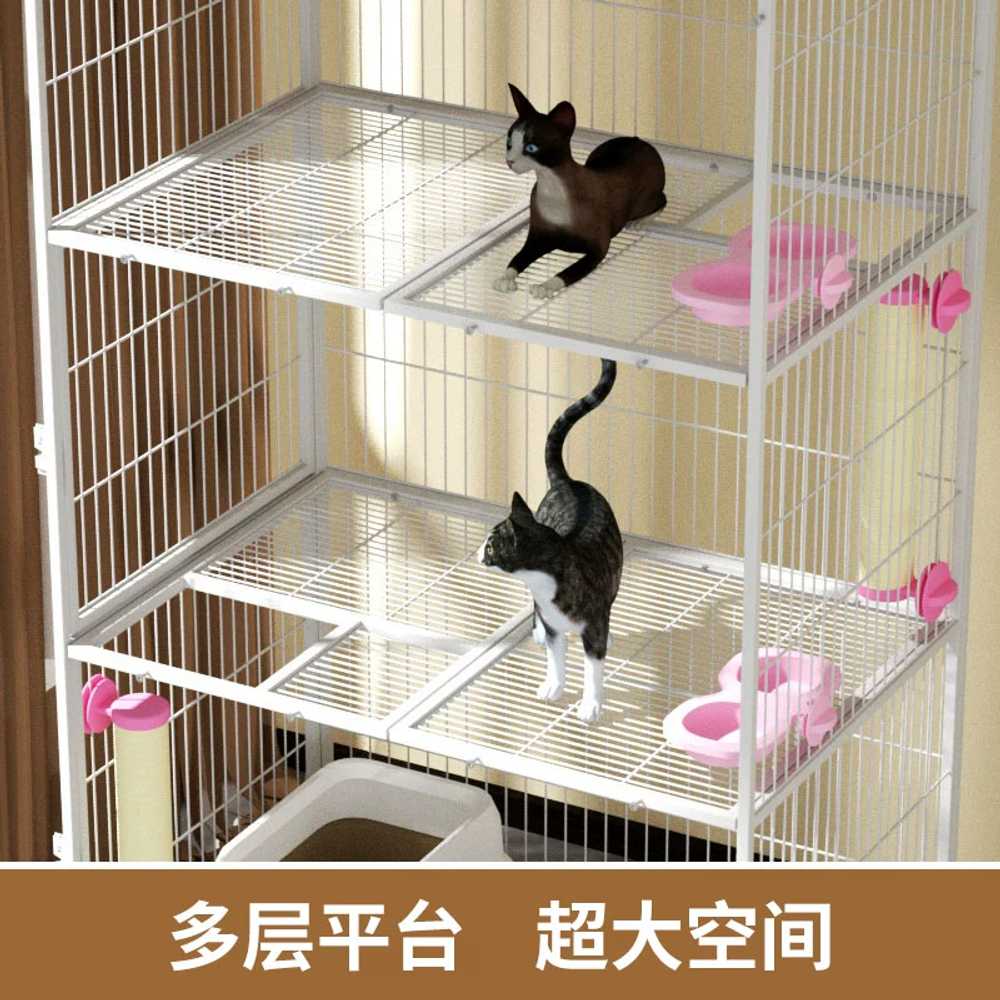 고양이 대형 케이지 철제 강아지 격리 켄넬 이동식 1.37m - 상세 이미지 5