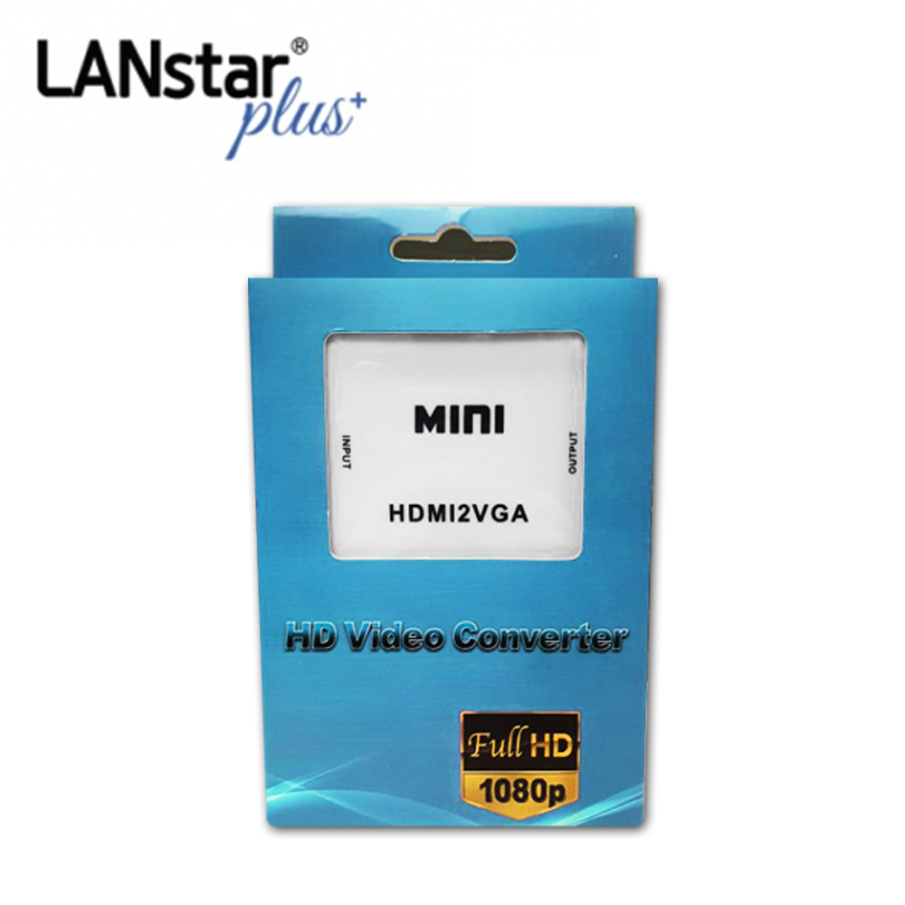 랜스타 HDMI TO VGA RGB 신호 변환 컨버터 오디오 지원 (LSP-HD2VGA) - 상세 이미지 3