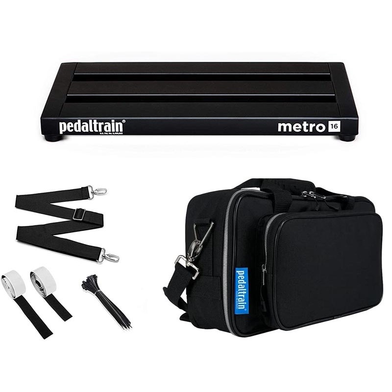 페달 트레인 Pedal Train 이펙트 보드 케이스 세트 PT-M16-SC Metro16 - 메인 이미지
