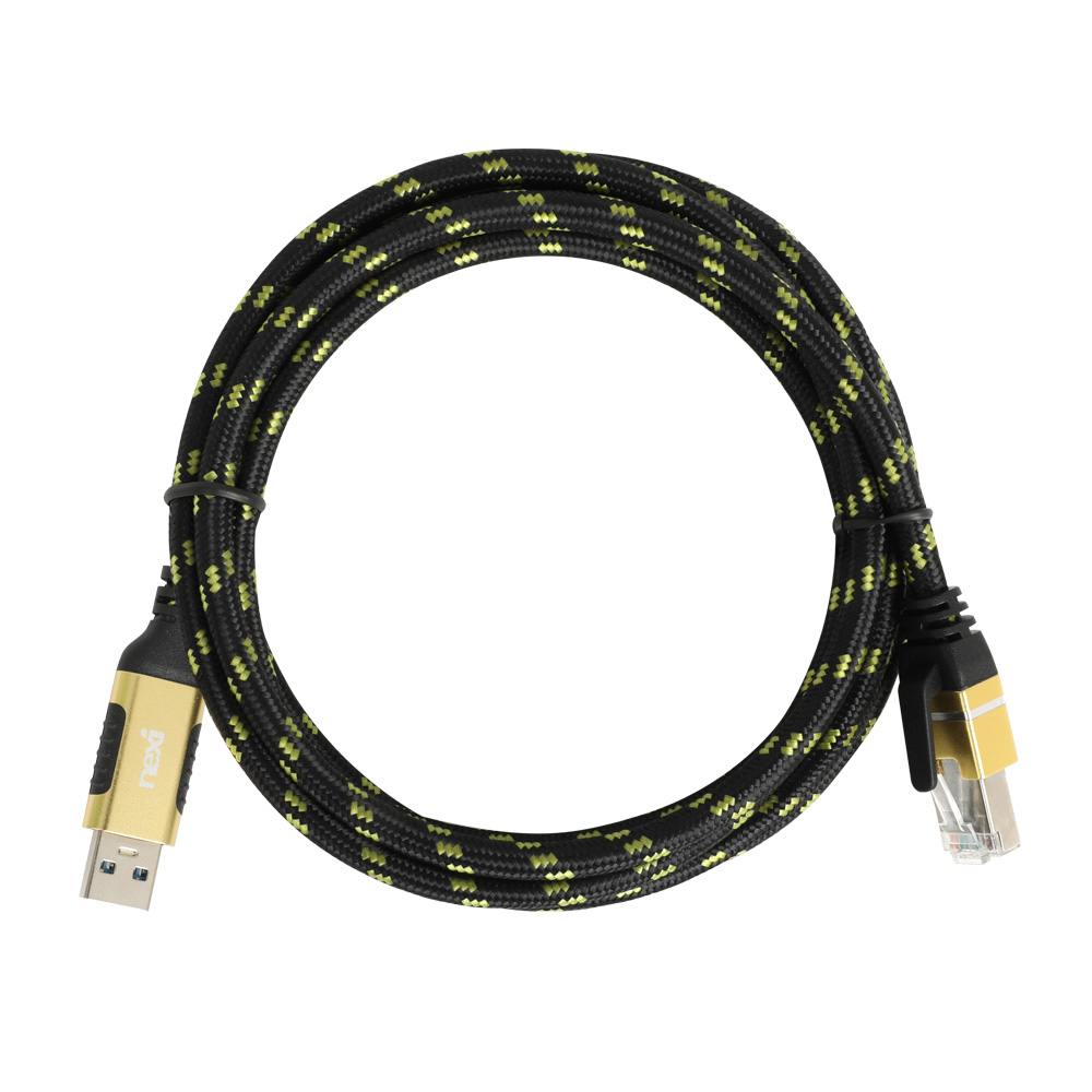 넥시 노트북 랜선 젠더 USB A타입 to LAN 케이블 2M 맥북 랜젠더 랜포트 1기가비트 - 상세 이미지 3