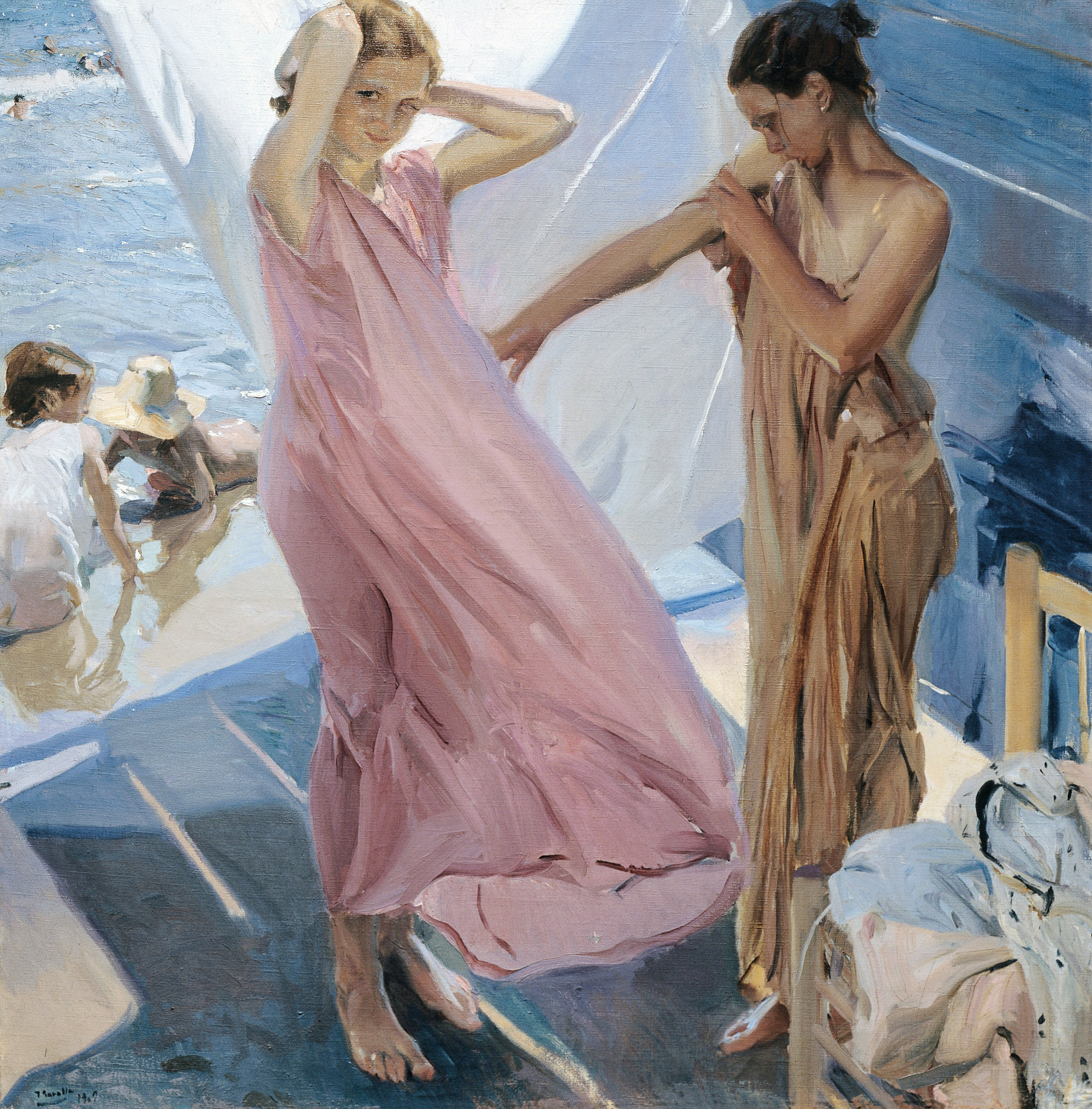 After Bathing, Valencia 아트포스터 감성선물 소로야 - 상품 이미지