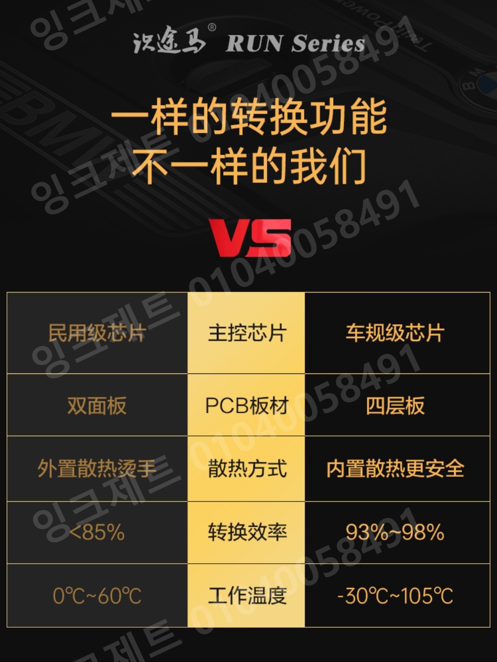 주행충전기 차량용 파워 인버터 전기차 시거잭 24v - 상세 이미지 3